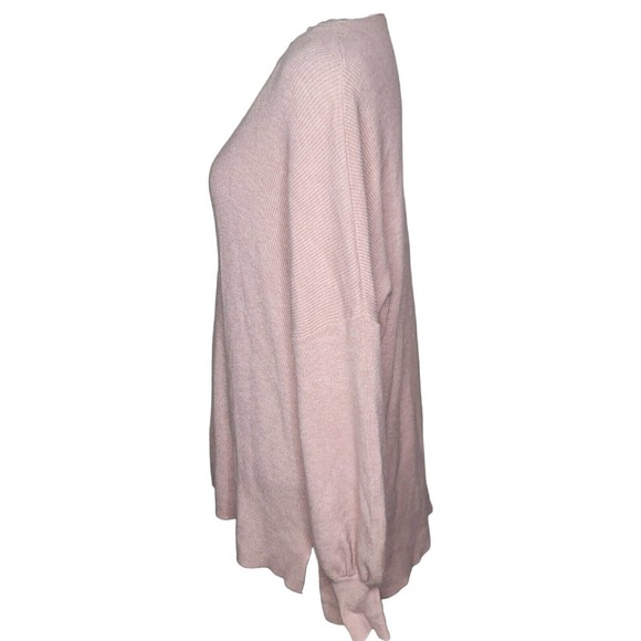 Arula Sweater Size XL Pink Peony V-Neck Long Sleeve Pullover - Picture 2 of 6